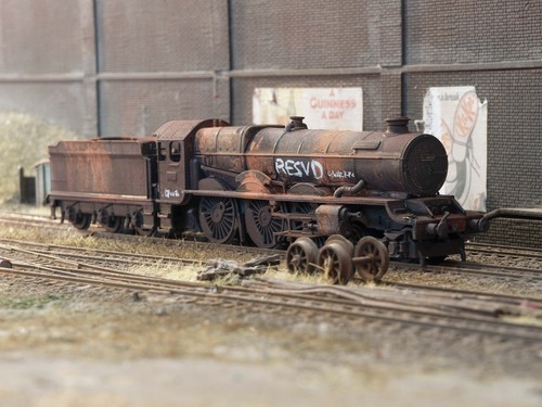 Scrapyard gauge locomotive - oo,